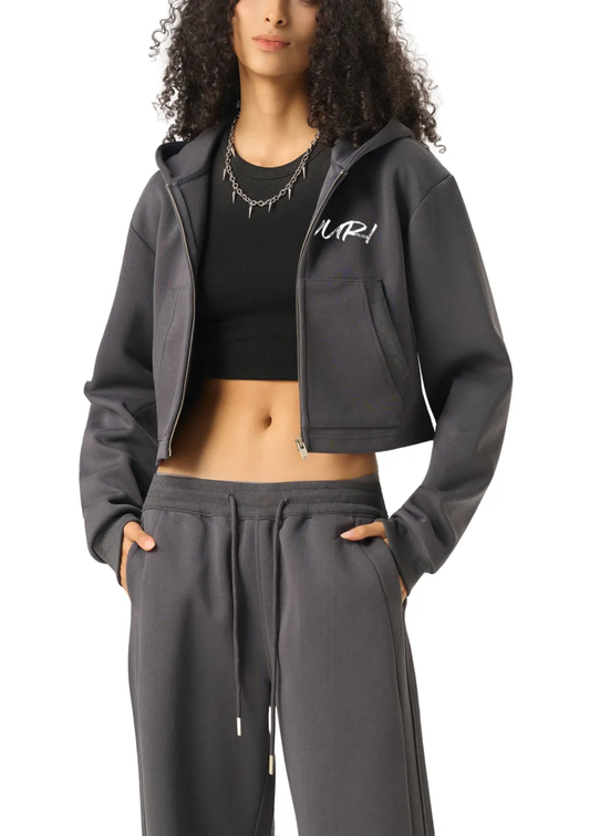 Souri Core Cropped Hoodie